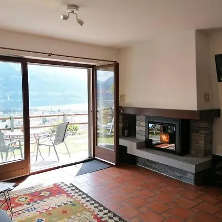 Casa Ramarro-panoramasicht Auf Den Lago Maggiore Apartamento *